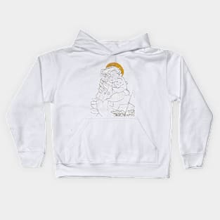 Mother and son Kids Hoodie